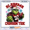 Alabama Crimson Tide Holiday Grinch PNG Design Download 2 Alabama Crimson Tide Holiday Grinch PNG Design Download
