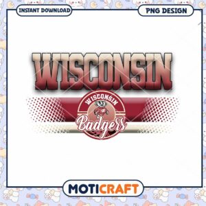Wisconsin Badgers PNG Design Download