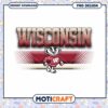 Wisconsin Badger PNG Sublimation Design