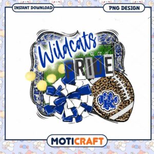 Wildcats Pride PNG Design for Instant Download Use