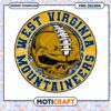 West Virginia Mountaineers Skull PNG