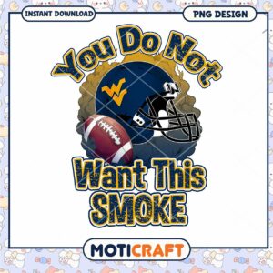 West Virginia Football PNG Design