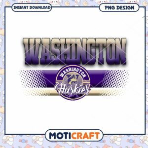Washington Huskies PNG Sublimation Design