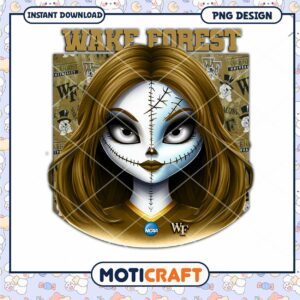 Wake Forest Demon Deacons PNG Sublimation