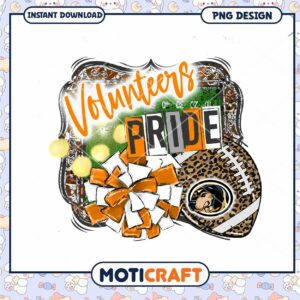 Volunteer Pride PNG Sublimation Design