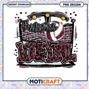 Volleyball PNG Sublimation Design