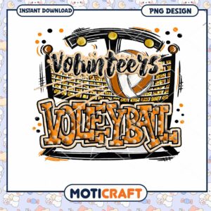 Volleyball Volunteers PNG Design