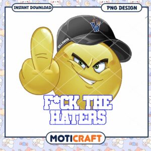 Villanova Emoji PNG Fuck The Haters