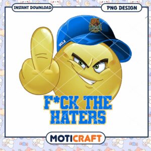 UCLA Emoji PNG Fck The Haters Design
