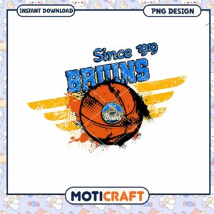UCLA Bruins Basketball PNG Design