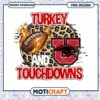 Turkey Day Football PNG Sublimation