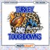 Turkey Buffalo Football Touchdowns PNG