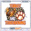 Turkey and Touchdowns PNG Design for Football Fans 1 Turkey and Touchdowns PNG Design for Football Fans