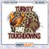 Turkey and Touchdowns PNG Design for Football Lovers 1 Turkey and Touchdowns PNG Design for Football Lovers