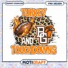 Turkey & Touchdowns PNG 1 Turkey & Touchdowns PNG