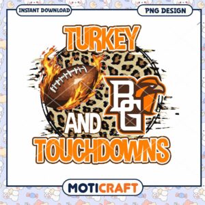 Turkey & Touchdowns PNG