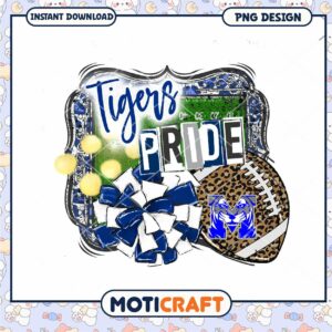 Tigers Pride PNG Design for Sports Team Merchandise