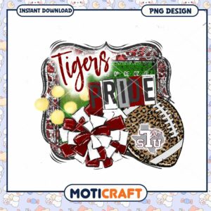Tigers Pride PNG Sublimation Design