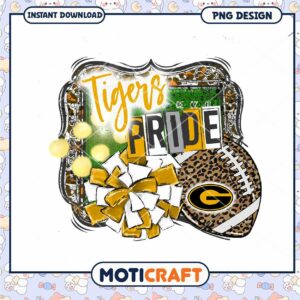 Tigers Pride PNG Design for Instant Download Decor