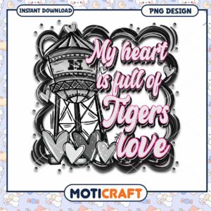 Tigers Love PNG Design Download