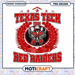 Texas Tech Red Raiders PNG Design