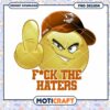 Texas Emoticon PNG Fck Haters Design