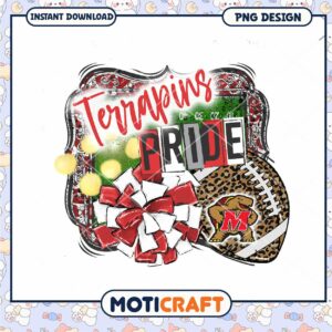 Terrapins Pride PNG Sublimation Design
