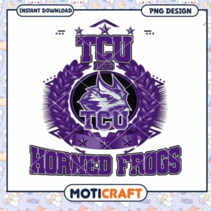 TCU Horned Frogs PNG Design Instant Download