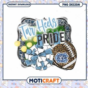 Tar Heels Pride PNG Sublimation Design