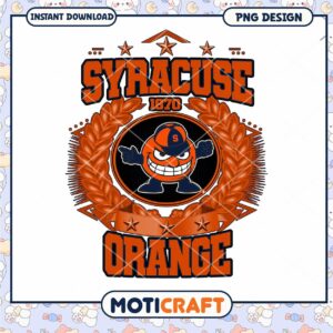 Syracuse Orange PNG Design 1870 Mascot