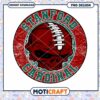 Stanford Cardinal Skull PNG Design 1 Stanford Cardinal Skull PNG Design