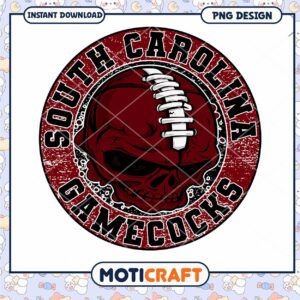 South Carolina Gamecocks Skull PNG