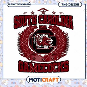 South Carolina Gamecocks Instant Download PNG Design