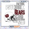 Psychotic Bears Girl PNG Design 2 Psychotic Bears Girl PNG Design