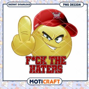 PNG Emoji Fuck Haters Design