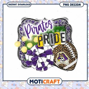 Pirates Pride Instant Download PNG Design for Fans