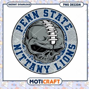 Penn State Nittany Lions Skull PNG