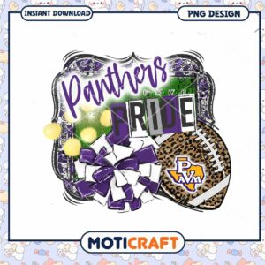 Panthers Pride PNG Sublimation Design