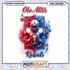 Ole Miss Rebels Football PNG Sublimation