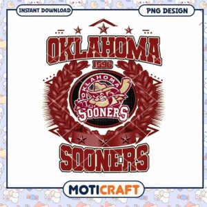Oklahoma Sooners PNG Design 1890