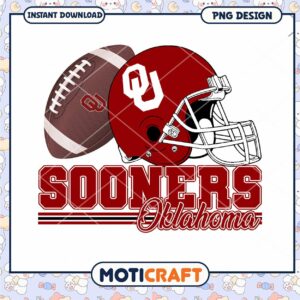 Oklahoma Sooners Football PNG Design