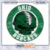 Ohio Bobcats Skull PNG Design