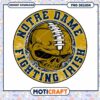 Notre Dame Fighting Irish Skull PNG