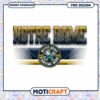 Notre Dame Fighting Irish PNG Design Instant Download