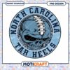 North Carolina Tar Heels Skull PNG