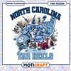 North Carolina Tar Heels PNG Sublimation