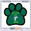My Dog Is A Team T Fan PNG