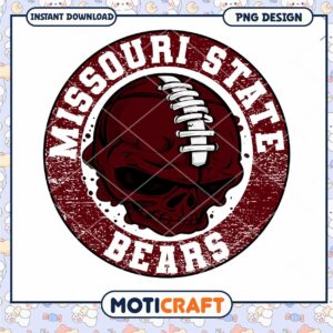Missouri State Bears Skull PNG
