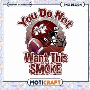 Mississippi State Football PNG Design