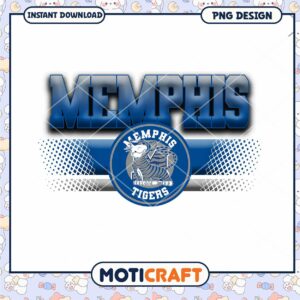 Memphis Tigers PNG Design Instant Download